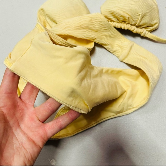 MONDAY Swim Yellow Bikini Set S/P - Picture 3 of 5